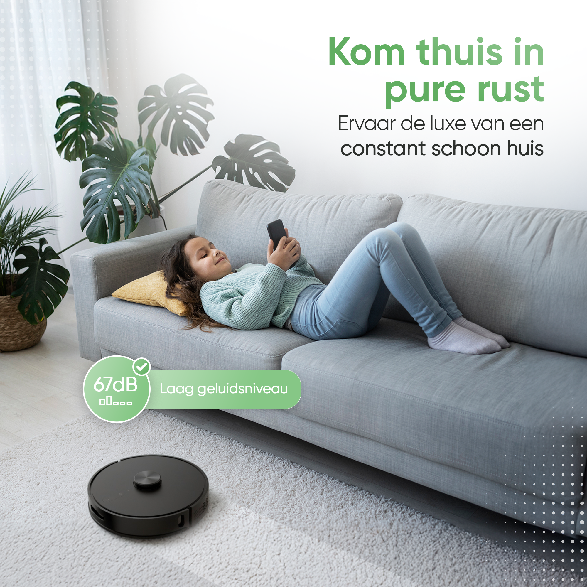 Premium Robotstofzuiger met dweilfunctie - Automatisch leegstation